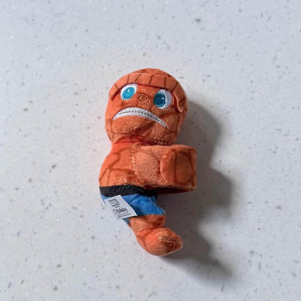 Disney Marvel The Thing Cutie Cuff Plush Slap Bracelet Bullsitoy